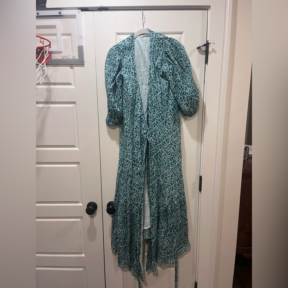 Olivia James Green Midi Dress